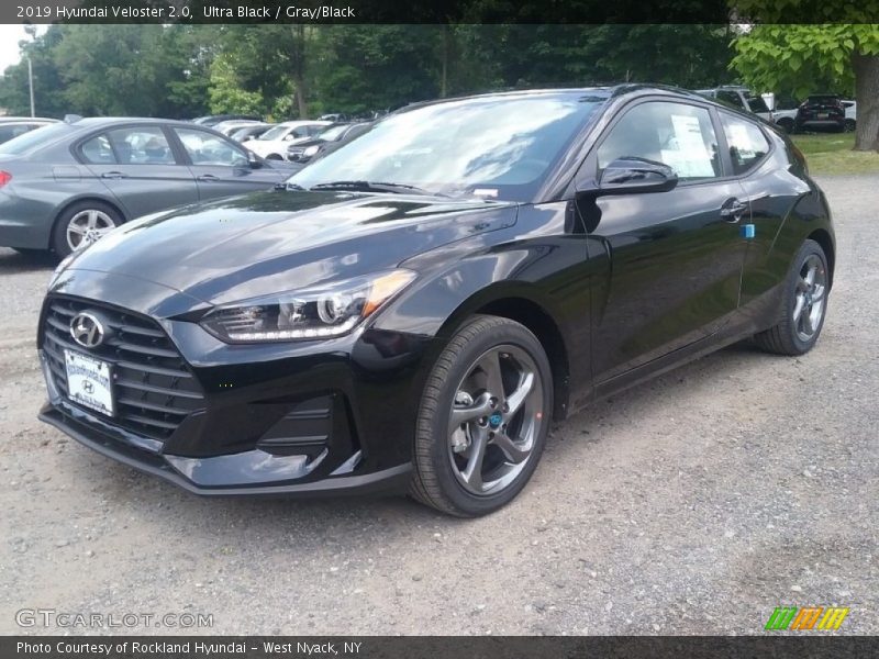 Ultra Black / Gray/Black 2019 Hyundai Veloster 2.0