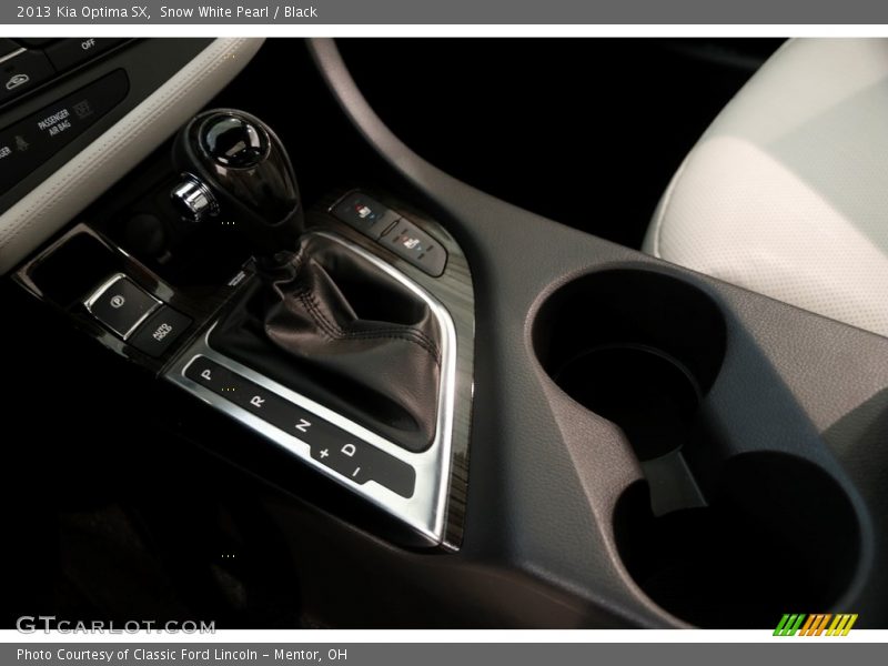 Snow White Pearl / Black 2013 Kia Optima SX