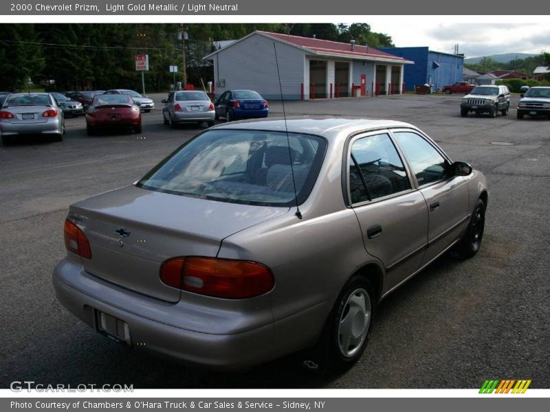 Light Gold Metallic / Light Neutral 2000 Chevrolet Prizm