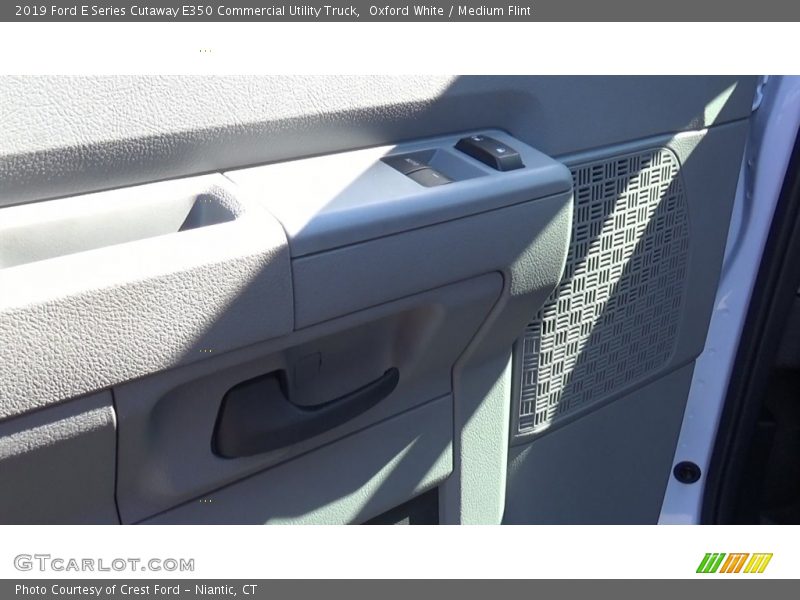 Oxford White / Medium Flint 2019 Ford E Series Cutaway E350 Commercial Utility Truck