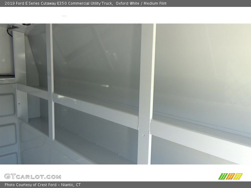 Oxford White / Medium Flint 2019 Ford E Series Cutaway E350 Commercial Utility Truck