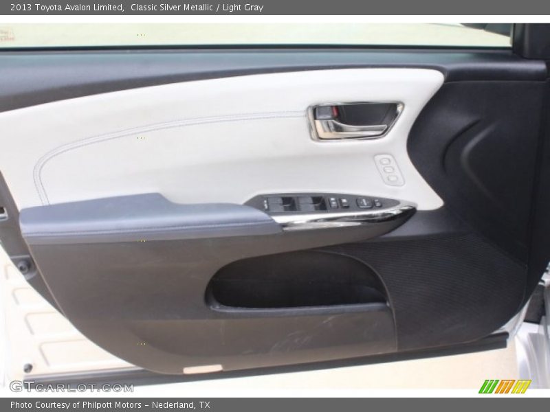Classic Silver Metallic / Light Gray 2013 Toyota Avalon Limited