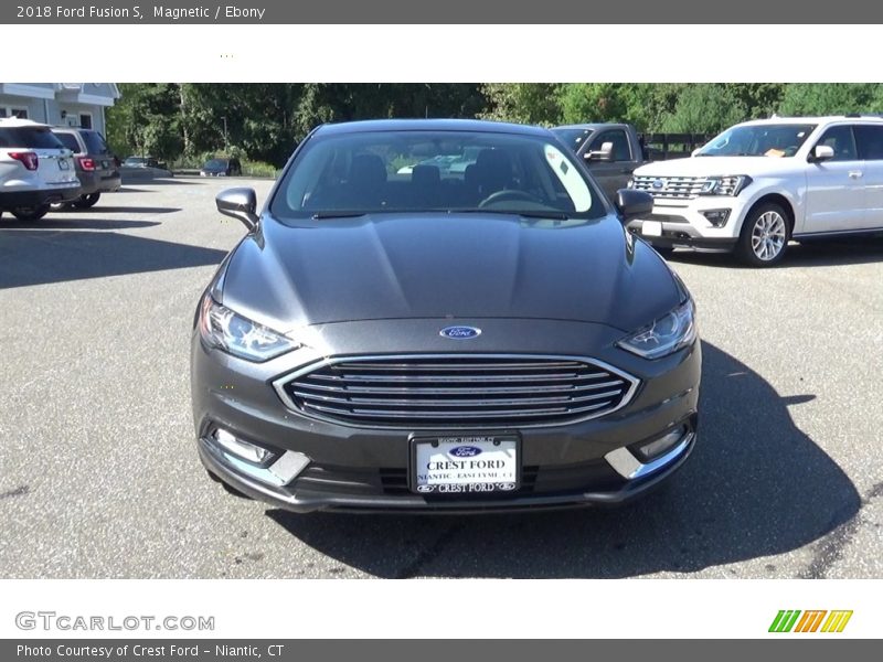 Magnetic / Ebony 2018 Ford Fusion S