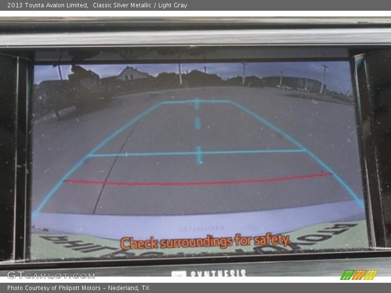 Classic Silver Metallic / Light Gray 2013 Toyota Avalon Limited