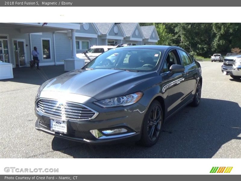 Magnetic / Ebony 2018 Ford Fusion S