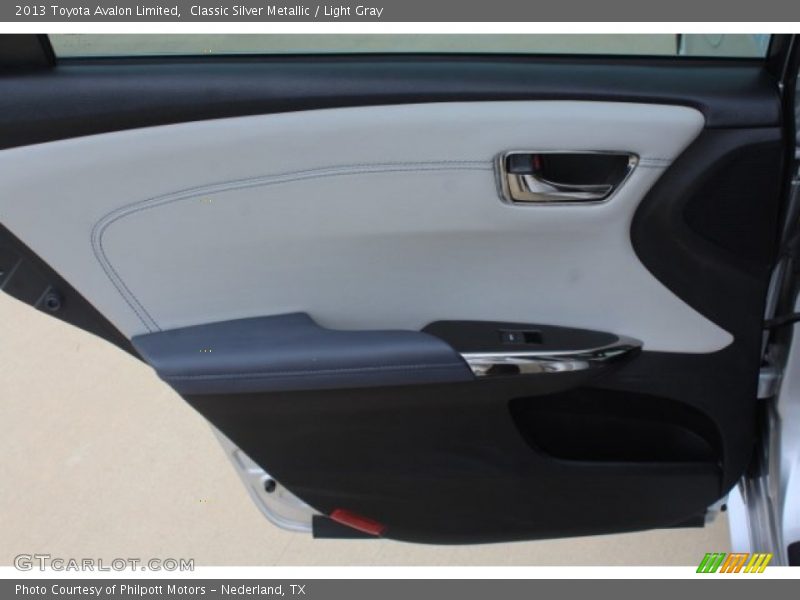 Classic Silver Metallic / Light Gray 2013 Toyota Avalon Limited
