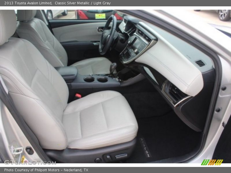 Classic Silver Metallic / Light Gray 2013 Toyota Avalon Limited