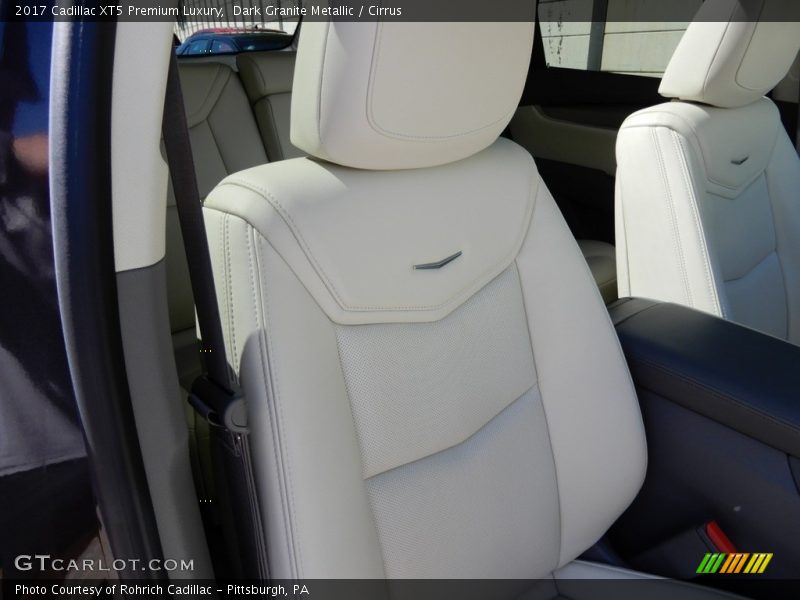 Dark Granite Metallic / Cirrus 2017 Cadillac XT5 Premium Luxury
