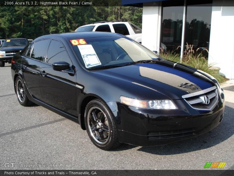 Nighthawk Black Pearl / Camel 2006 Acura TL 3.2