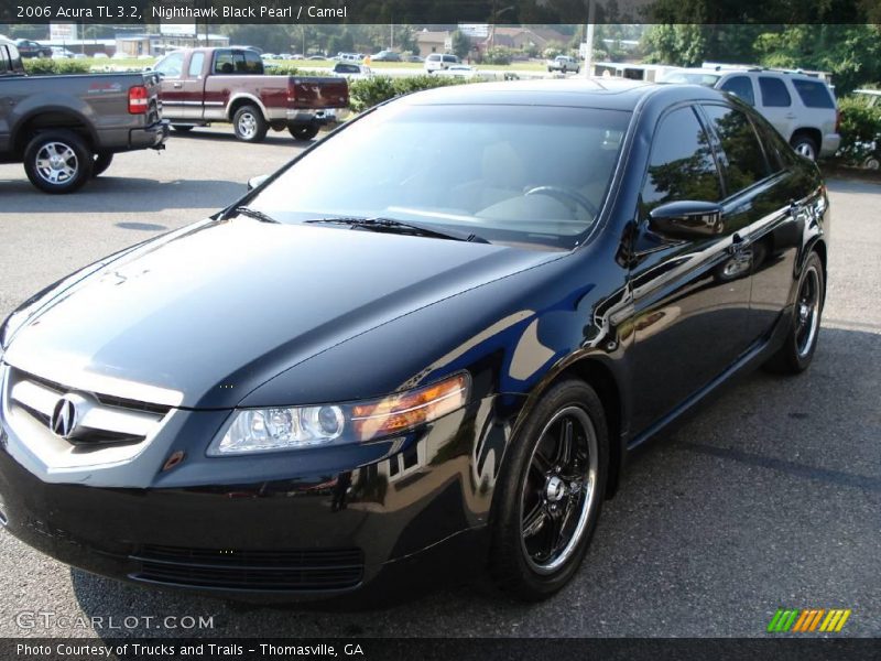 Nighthawk Black Pearl / Camel 2006 Acura TL 3.2
