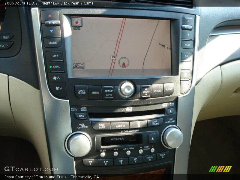 Nighthawk Black Pearl / Camel 2006 Acura TL 3.2