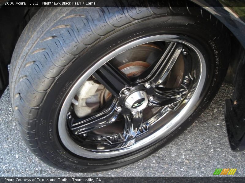 Nighthawk Black Pearl / Camel 2006 Acura TL 3.2