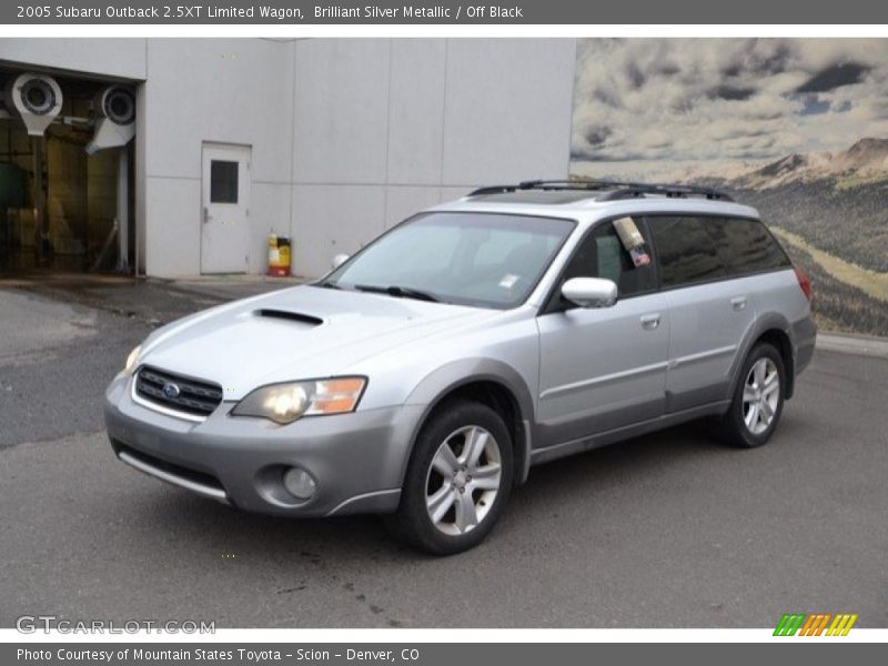 Brilliant Silver Metallic / Off Black 2005 Subaru Outback 2.5XT Limited Wagon