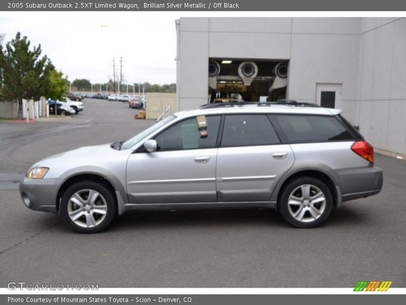 Brilliant Silver Metallic / Off Black 2005 Subaru Outback 2.5XT Limited Wagon