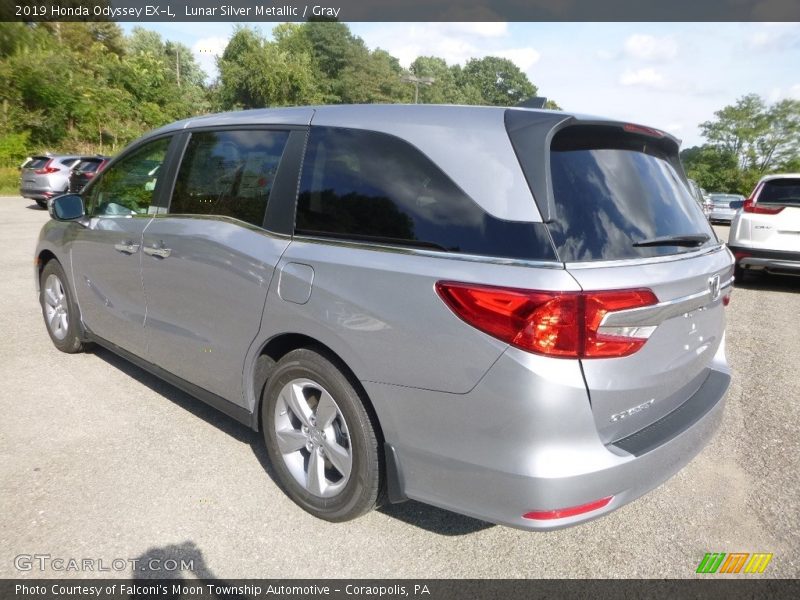 Lunar Silver Metallic / Gray 2019 Honda Odyssey EX-L