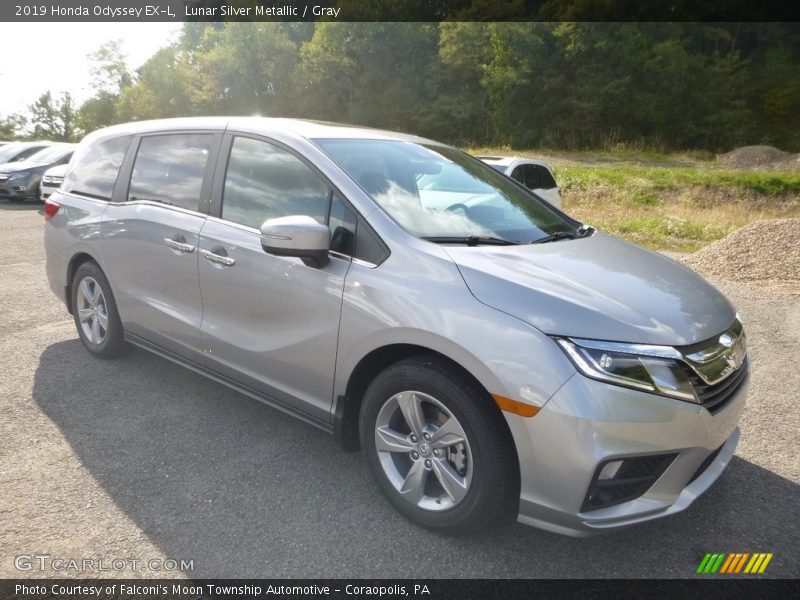 Lunar Silver Metallic / Gray 2019 Honda Odyssey EX-L