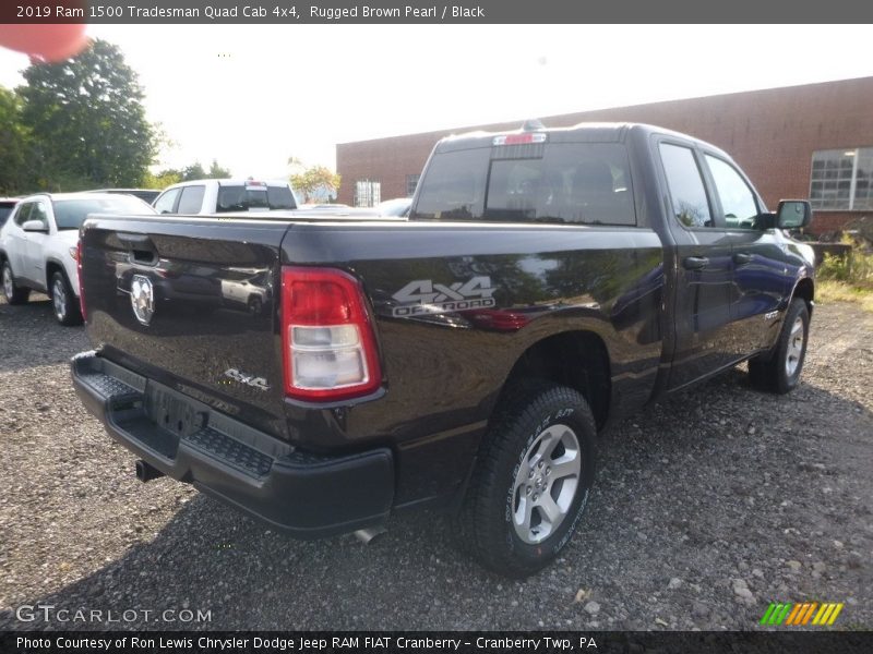 Rugged Brown Pearl / Black 2019 Ram 1500 Tradesman Quad Cab 4x4