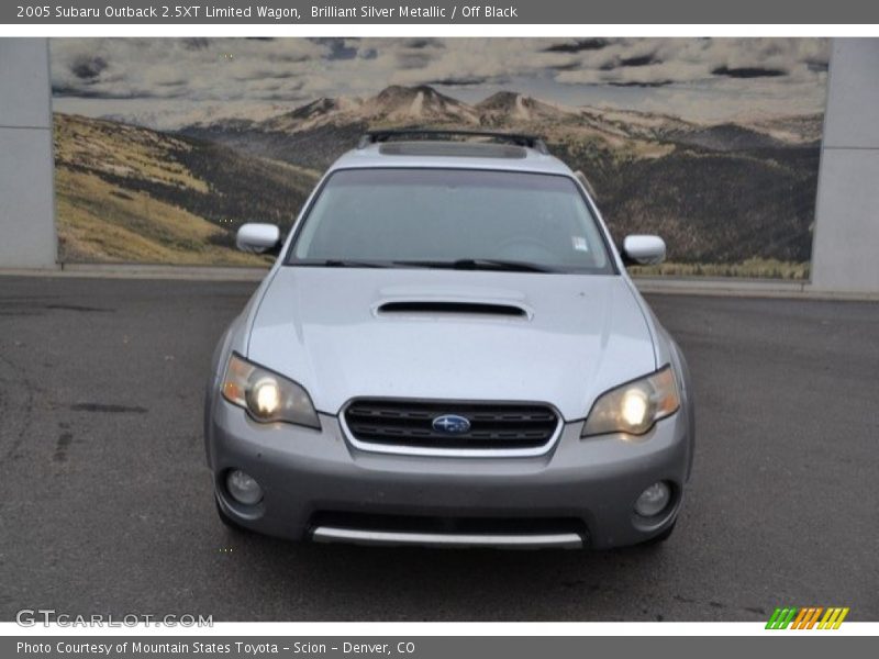 Brilliant Silver Metallic / Off Black 2005 Subaru Outback 2.5XT Limited Wagon
