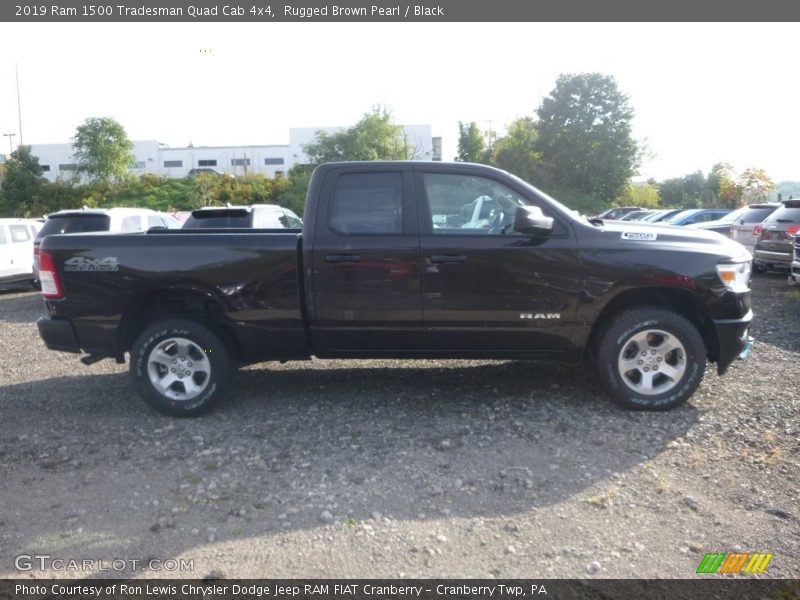 Rugged Brown Pearl / Black 2019 Ram 1500 Tradesman Quad Cab 4x4