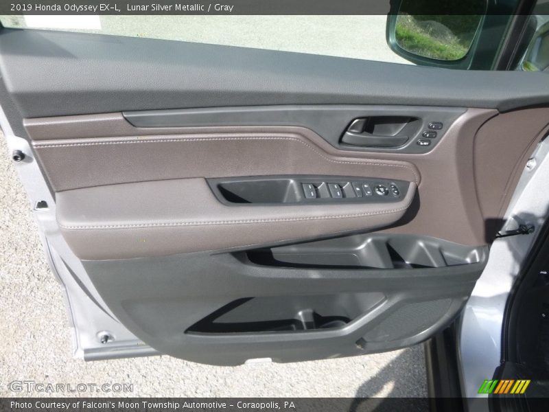Lunar Silver Metallic / Gray 2019 Honda Odyssey EX-L