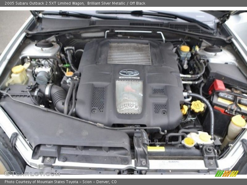 Brilliant Silver Metallic / Off Black 2005 Subaru Outback 2.5XT Limited Wagon