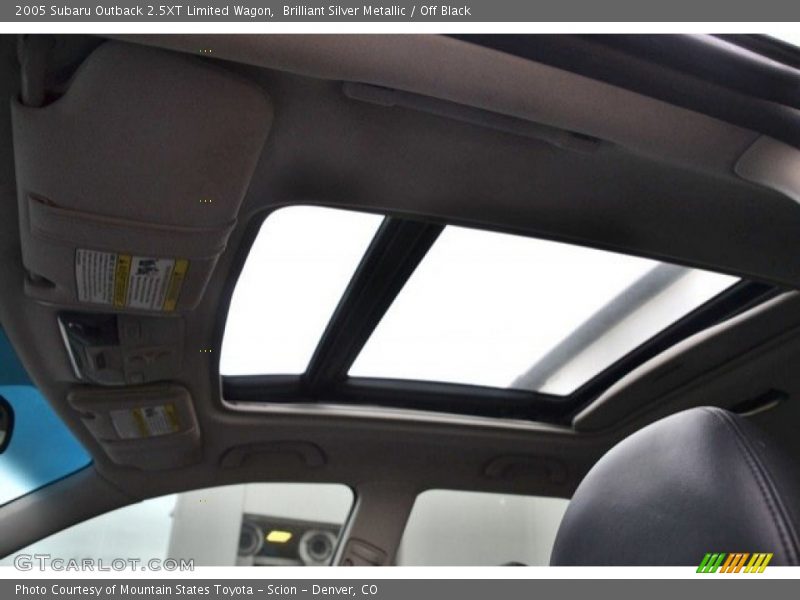 Brilliant Silver Metallic / Off Black 2005 Subaru Outback 2.5XT Limited Wagon