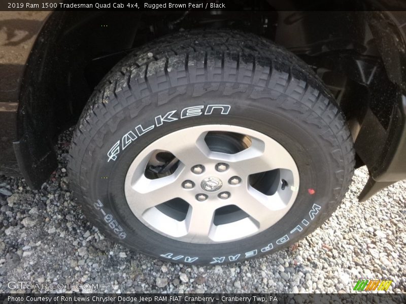 Rugged Brown Pearl / Black 2019 Ram 1500 Tradesman Quad Cab 4x4