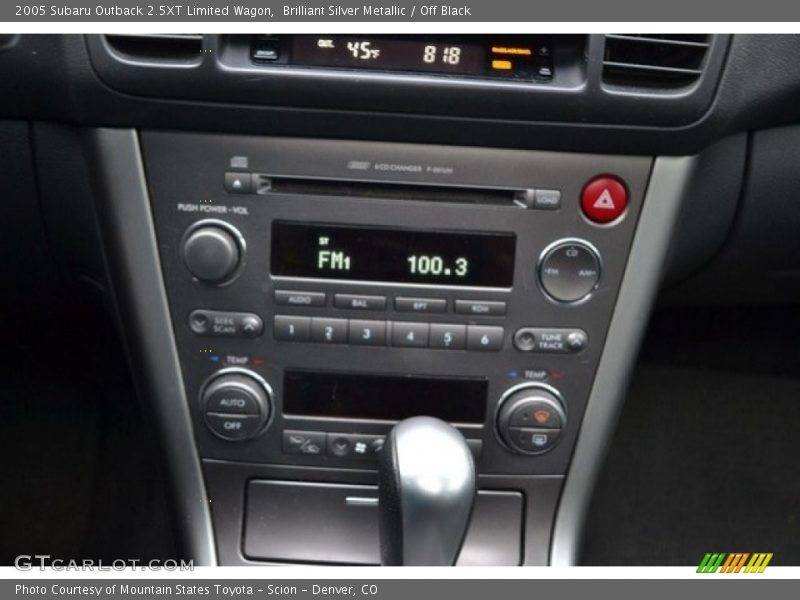 Brilliant Silver Metallic / Off Black 2005 Subaru Outback 2.5XT Limited Wagon