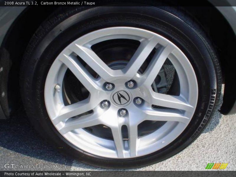 Carbon Bronze Metallic / Taupe 2008 Acura TL 3.2