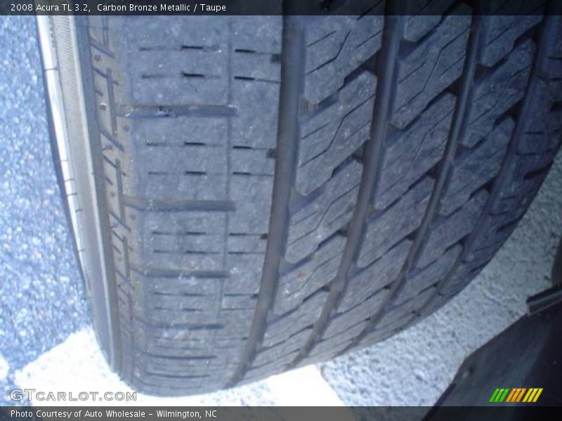 Carbon Bronze Metallic / Taupe 2008 Acura TL 3.2