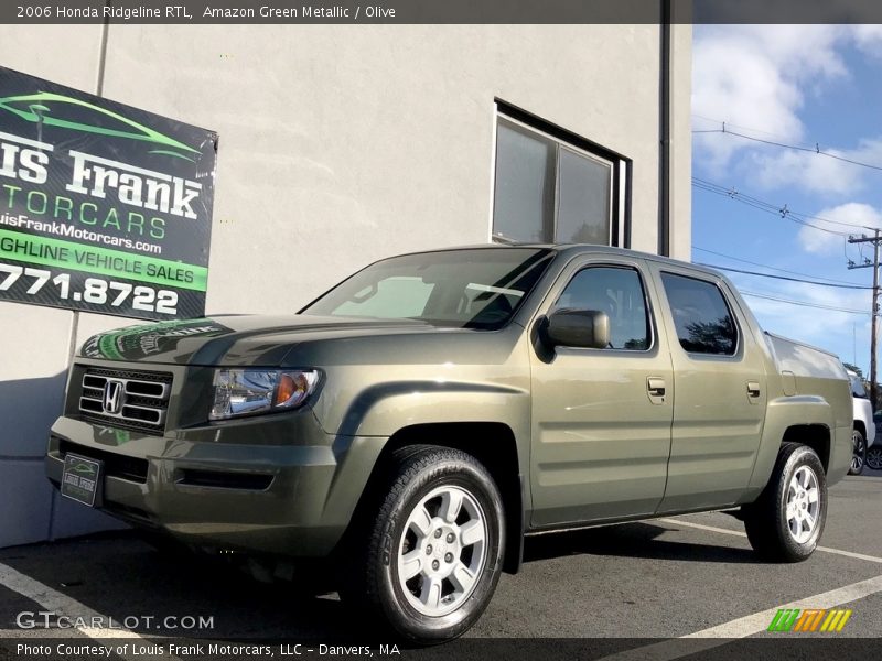 Amazon Green Metallic / Olive 2006 Honda Ridgeline RTL