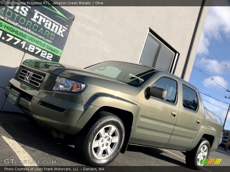 Amazon Green Metallic / Olive 2006 Honda Ridgeline RTL