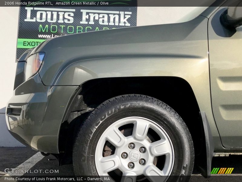 Amazon Green Metallic / Olive 2006 Honda Ridgeline RTL