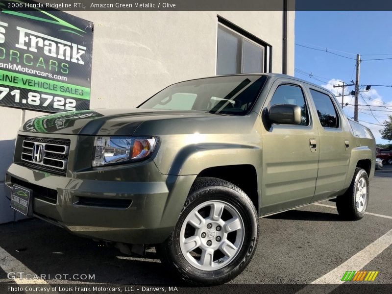 Amazon Green Metallic / Olive 2006 Honda Ridgeline RTL