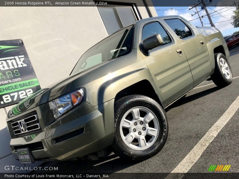 Amazon Green Metallic / Olive 2006 Honda Ridgeline RTL