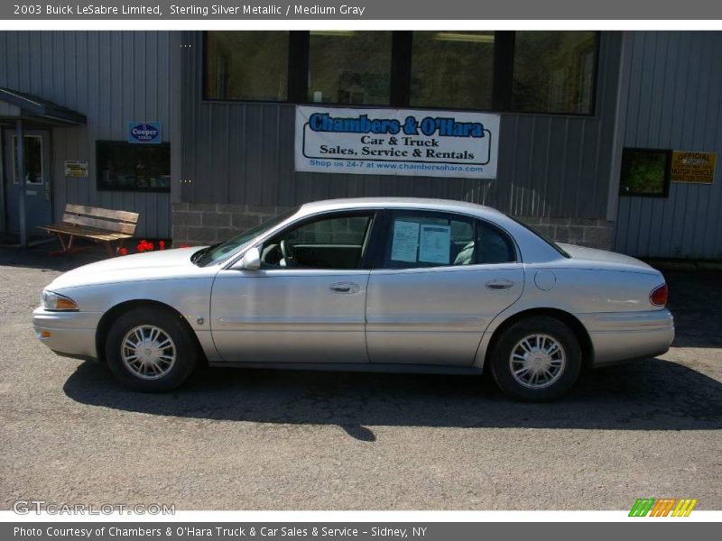 Sterling Silver Metallic / Medium Gray 2003 Buick LeSabre Limited