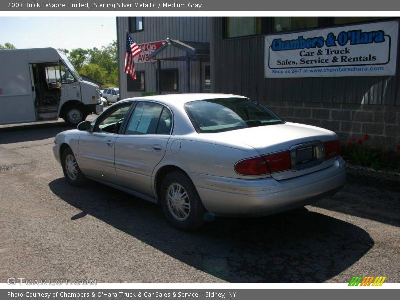 Sterling Silver Metallic / Medium Gray 2003 Buick LeSabre Limited