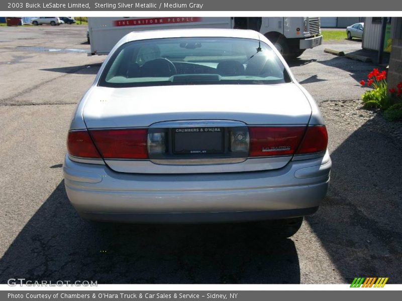 Sterling Silver Metallic / Medium Gray 2003 Buick LeSabre Limited