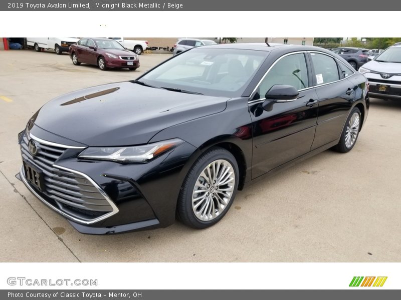 Midnight Black Metallic / Beige 2019 Toyota Avalon Limited