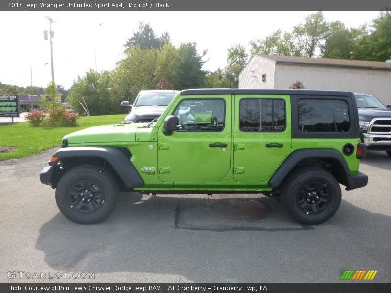  2018 Wrangler Unlimited Sport 4x4 Mojito!