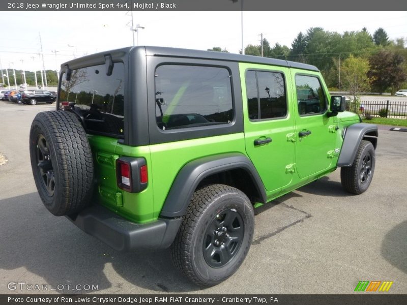 Mojito! / Black 2018 Jeep Wrangler Unlimited Sport 4x4