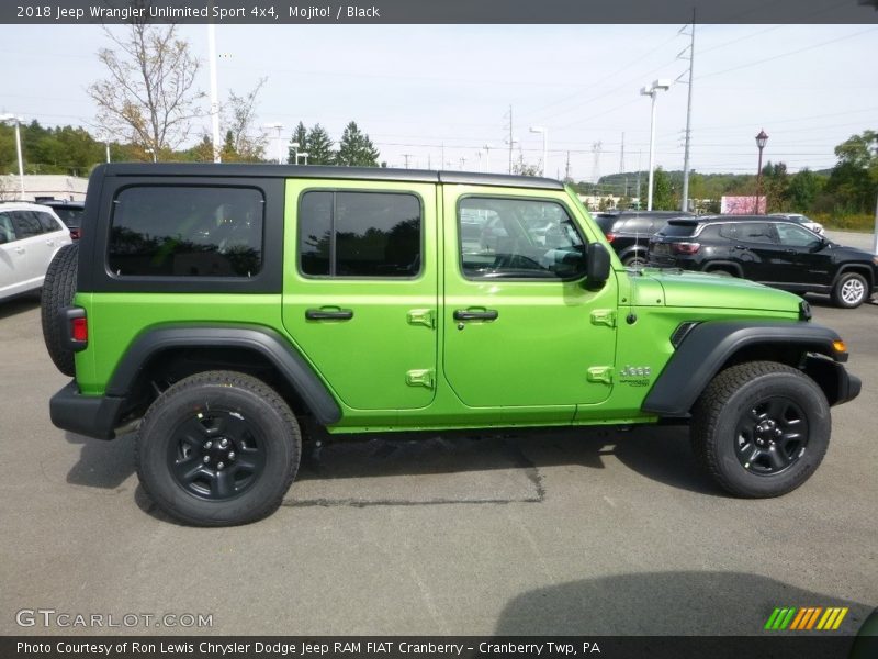 Mojito! / Black 2018 Jeep Wrangler Unlimited Sport 4x4