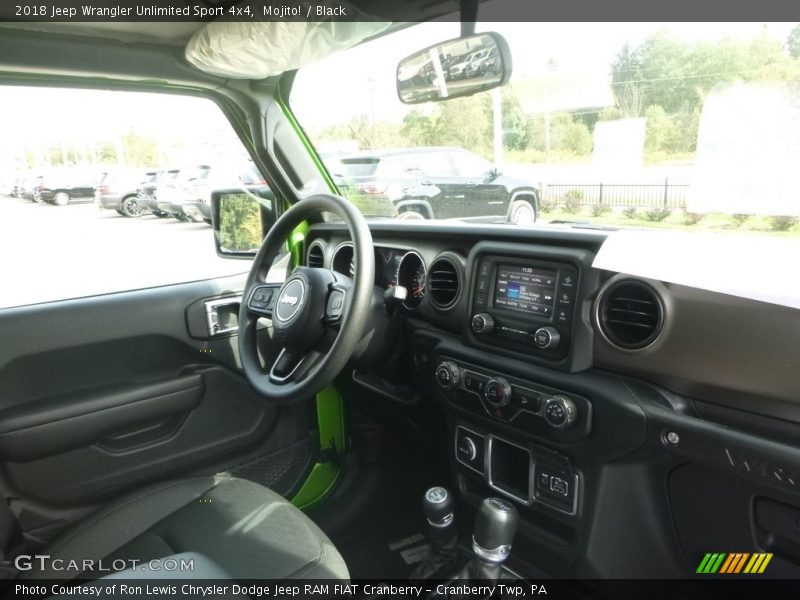 Mojito! / Black 2018 Jeep Wrangler Unlimited Sport 4x4