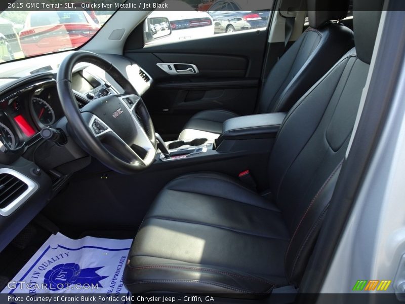 Quicksilver Metallic / Jet Black 2015 GMC Terrain SLT
