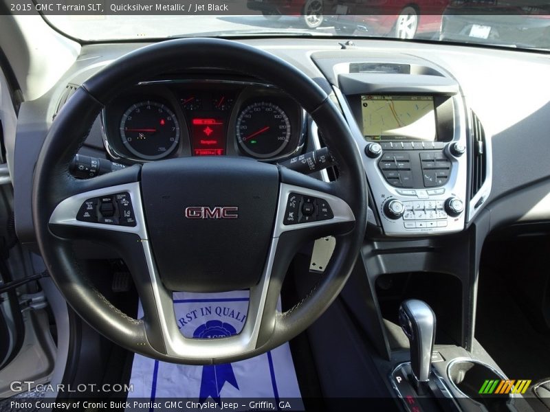 Quicksilver Metallic / Jet Black 2015 GMC Terrain SLT