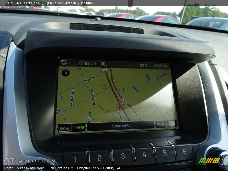 Quicksilver Metallic / Jet Black 2015 GMC Terrain SLT