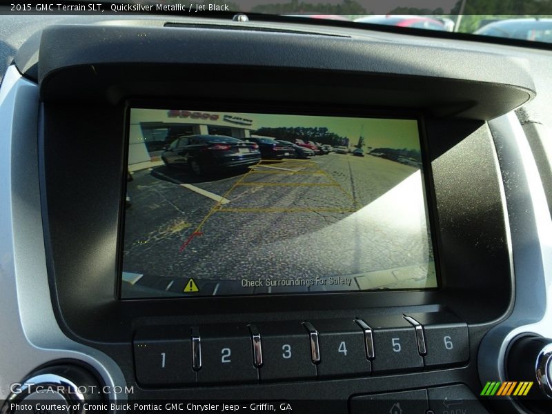 Quicksilver Metallic / Jet Black 2015 GMC Terrain SLT