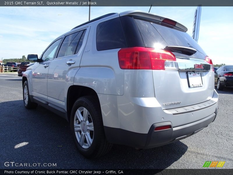 Quicksilver Metallic / Jet Black 2015 GMC Terrain SLT