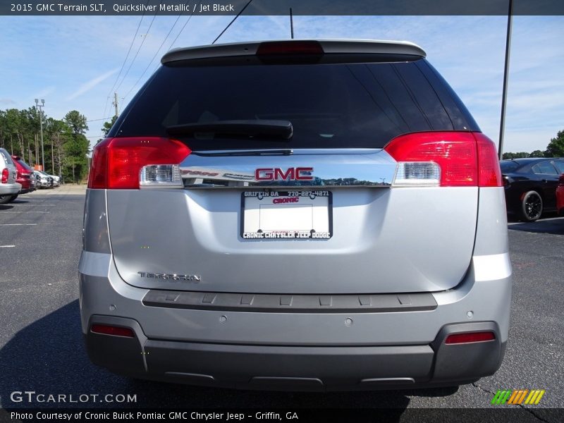 Quicksilver Metallic / Jet Black 2015 GMC Terrain SLT