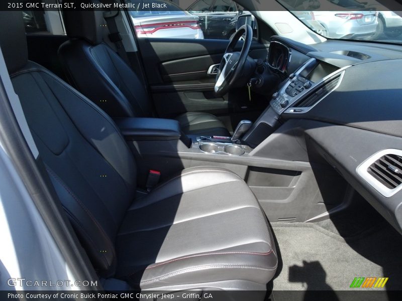 Quicksilver Metallic / Jet Black 2015 GMC Terrain SLT